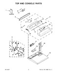 Diagram for 02 - Top And Console Parts