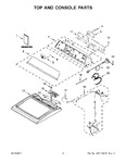 Diagram for 02 - Top And Console Parts