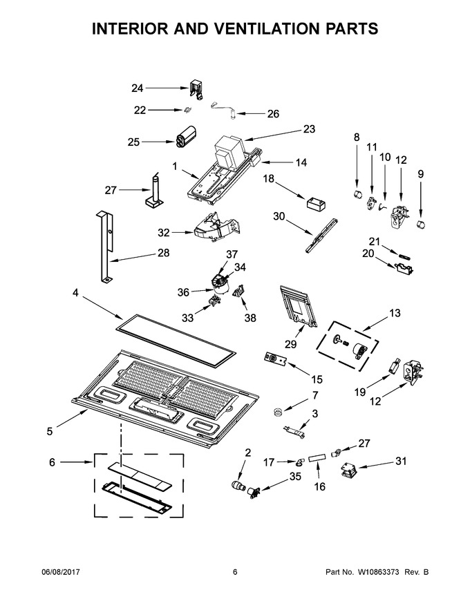 Diagram for WMH73521CH3