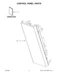 Diagram for 02 - Control Panel Parts