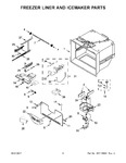 Diagram for 04 - Freezer Liner And Icemaker Parts