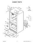 Diagram for 02 - Cabinet Parts