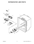 Diagram for 03 - Refrigerator Liner Parts