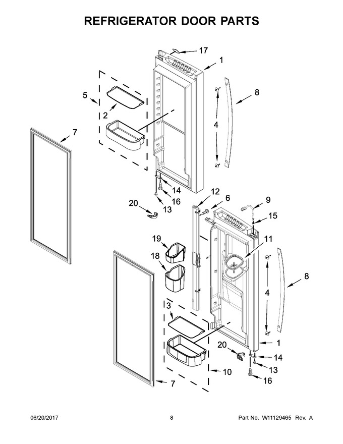 Diagram for WRF550CDHZ00