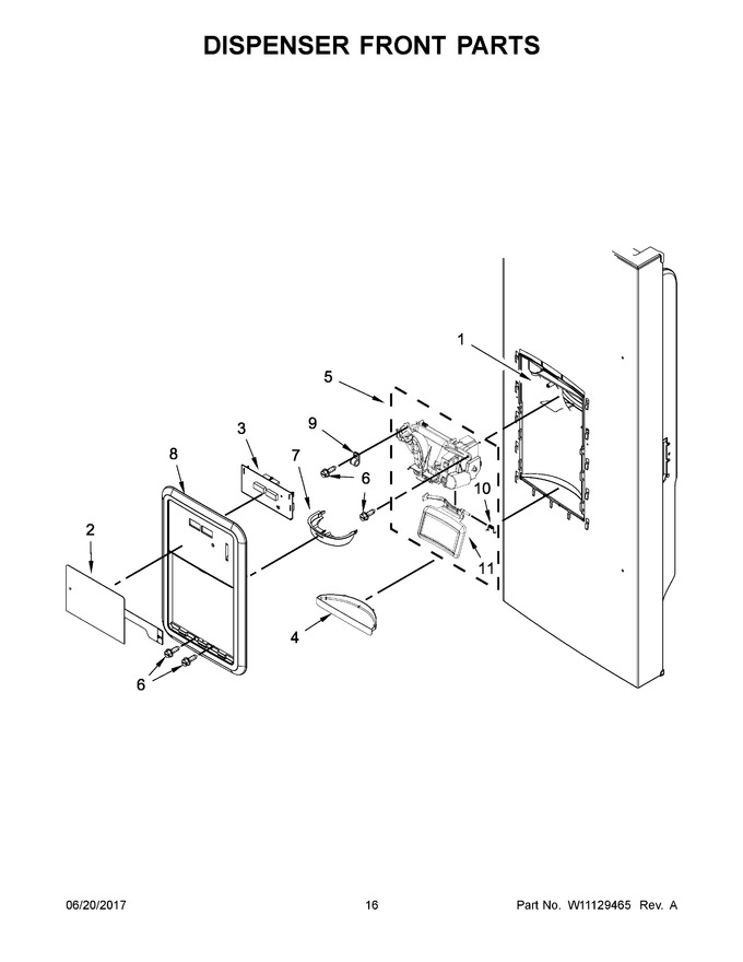 Diagram for WRF550CDHZ00