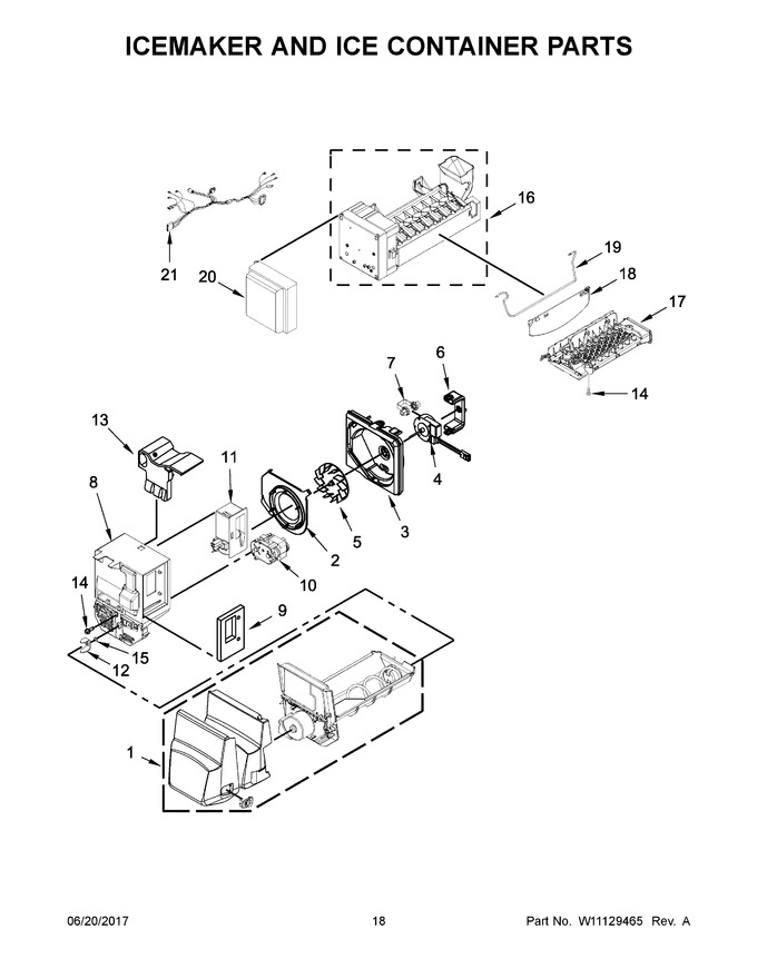 Diagram for WRF550CDHZ00