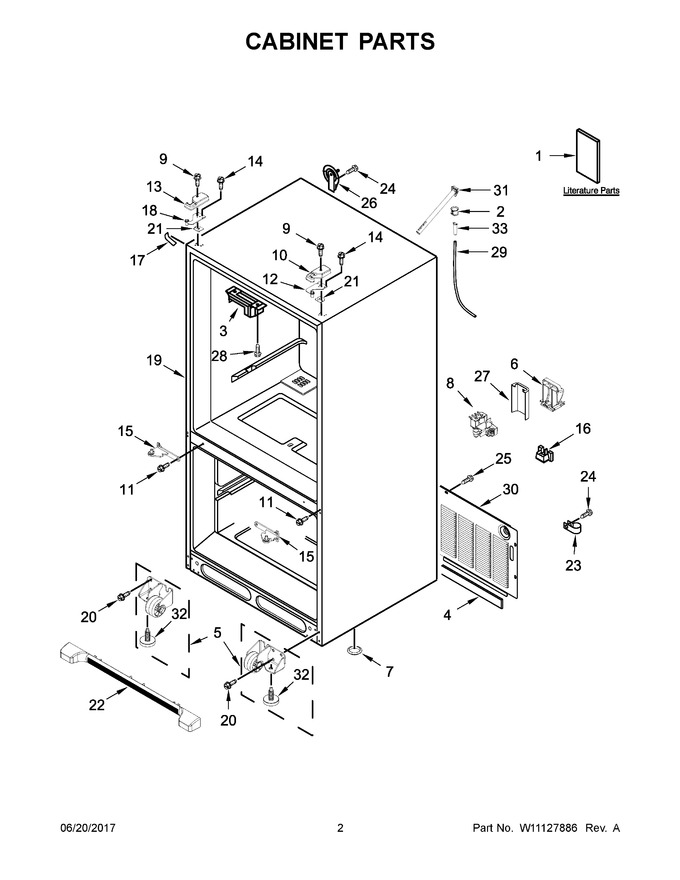 Diagram for WRFA35SWHZ00