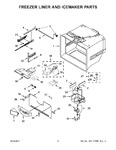 Diagram for 04 - Freezer Liner And Icemaker Parts