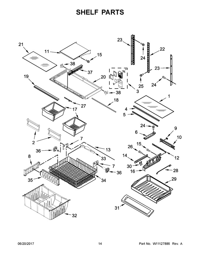 Diagram for WRFA35SWHZ00