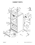 Diagram for 02 - Cabinet Parts