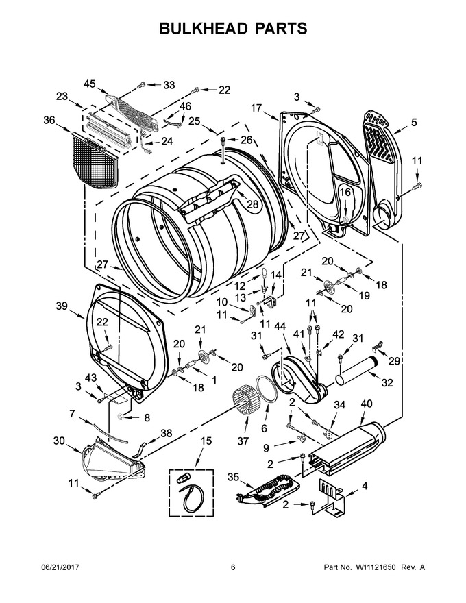 Diagram for YWED7500GC0