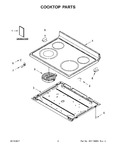 Diagram for 02 - Cooktop Parts