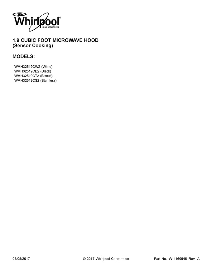 Diagram for WMH32519CB2