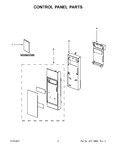 Diagram for 02 - Control Panel Parts