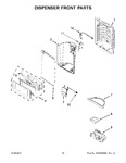 Diagram for 09 - Dispenser Front Parts