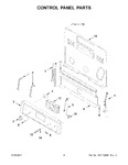 Diagram for 03 - Control Panel Parts