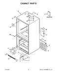 Diagram for 02 - Cabinet Parts