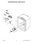 Diagram for 03 - Refrigerator Liner Parts