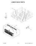 Diagram for 10 - Lower Rack Parts