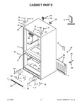 Diagram for 02 - Cabinet Parts