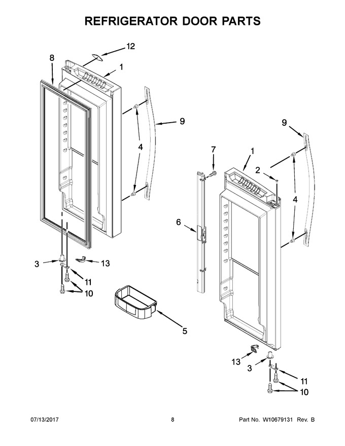 Diagram for WRF535SWBW00