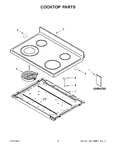 Diagram for 02 - Cooktop Parts