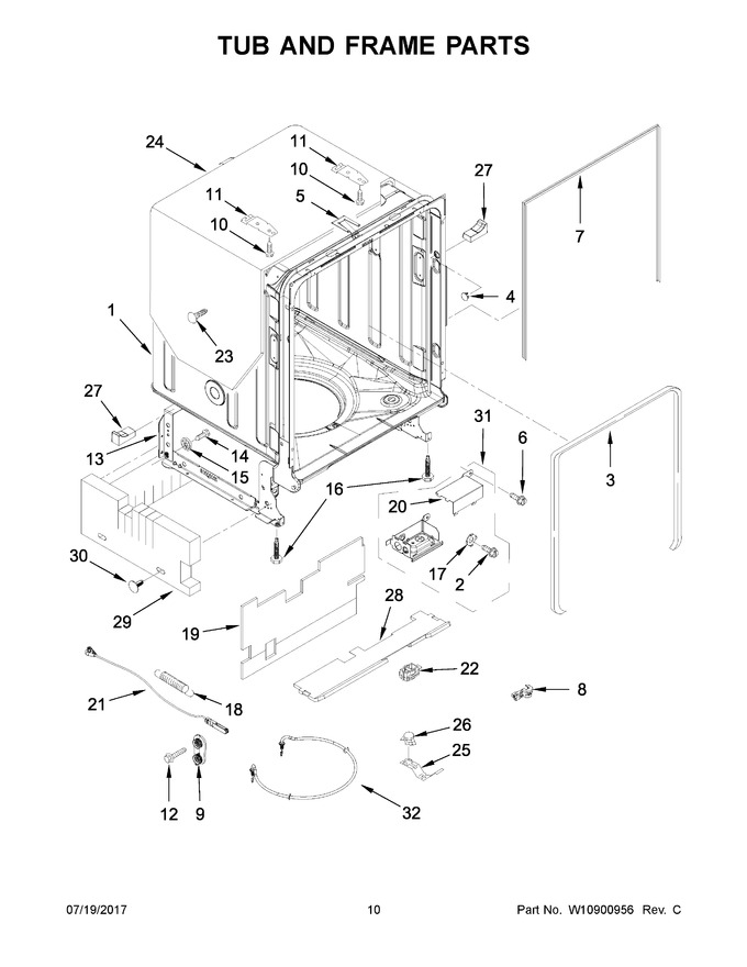 Diagram for KDTM354EBS2