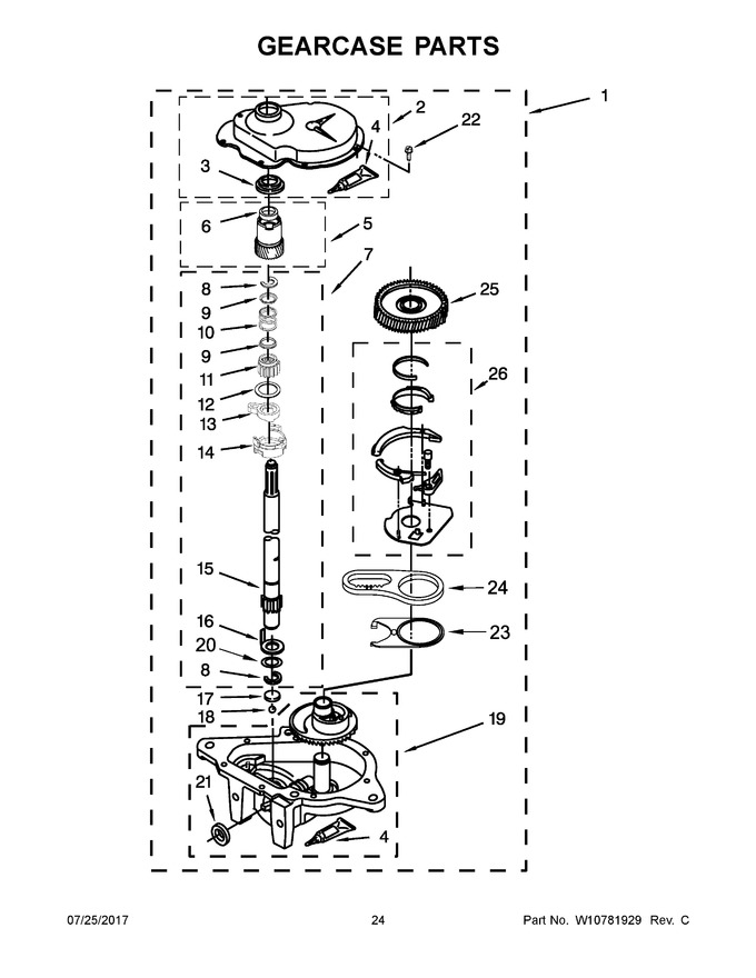 Diagram for WET4024EW0