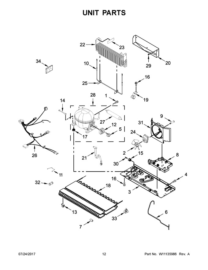 Diagram for WRF555SDFZ03