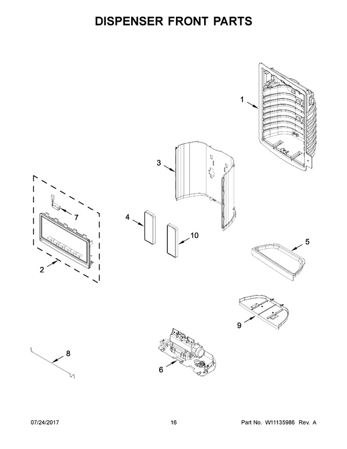 Diagram for WRF555SDFZ03