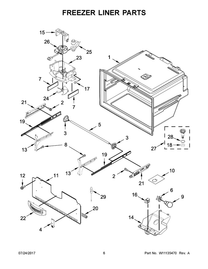 Diagram for WRF555SDHV01