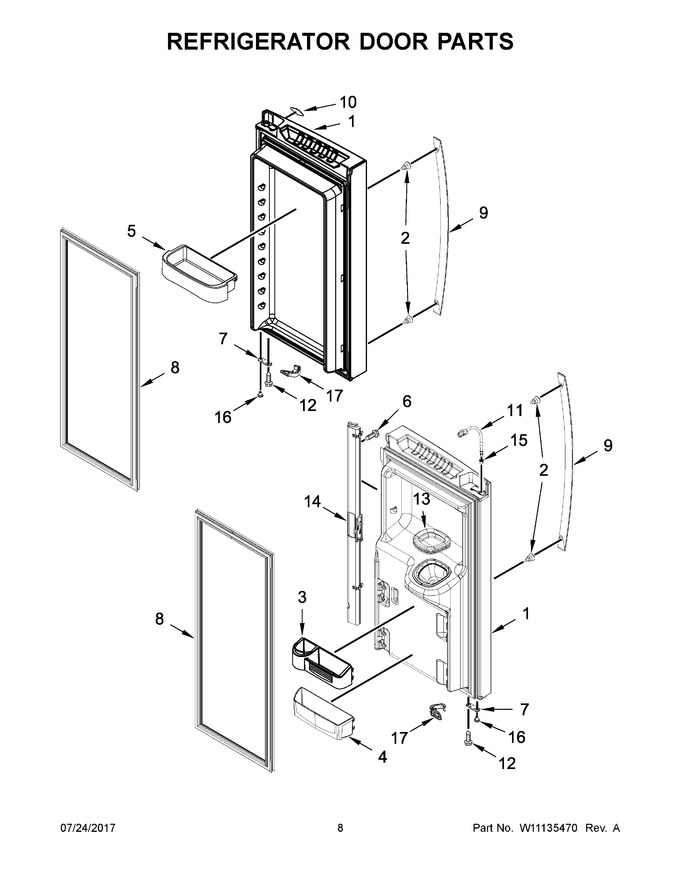 Diagram for WRF555SDHV01