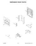 Diagram for 09 - Dispenser Front Parts