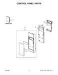 Diagram for 02 - Control Panel Parts