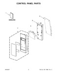 Diagram for 02 - Control Panel Parts