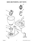 Diagram for 05 - Base And Pedestal Unit Parts