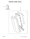 Diagram for 02 - Control Panel Parts