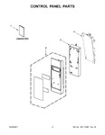 Diagram for 02 - Control Panel Parts