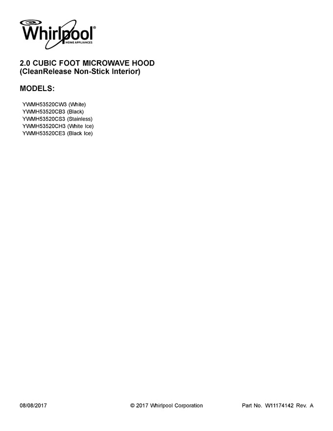 Diagram for YWMH53520CS3