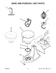 Diagram for 05 - Base And Pedestal Unit Parts