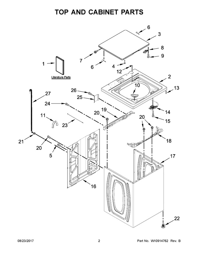 Diagram for WTW4915EW2