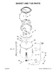 Diagram for 04 - Basket And Tub Parts