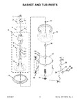 Diagram for 04 - Basket And Tub Parts