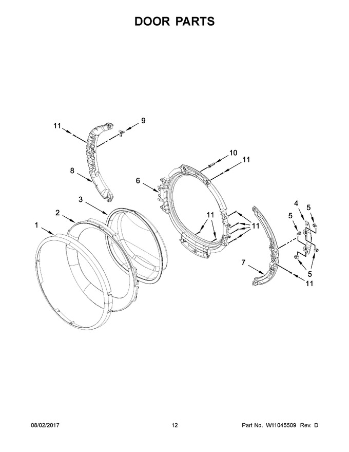 Diagram for WHD3090GW0