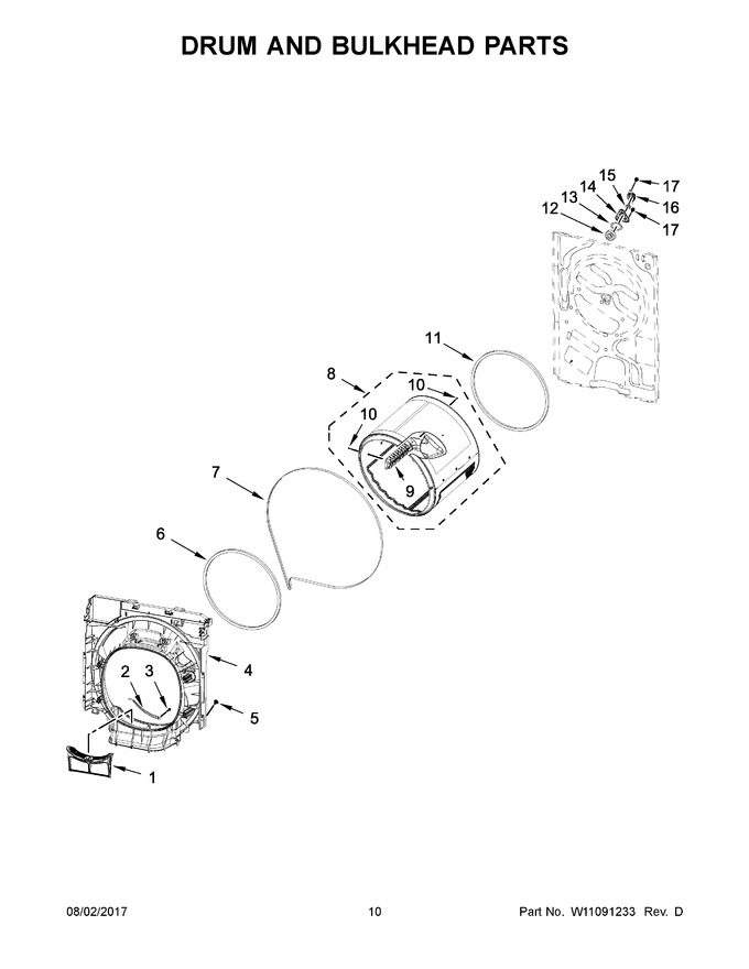 Diagram for YWHD5090GW0