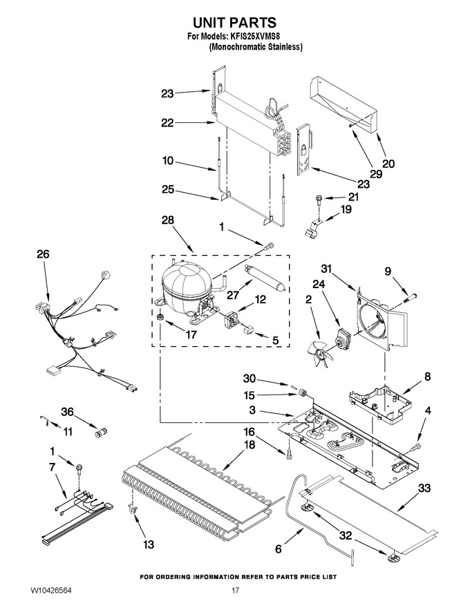 Diagram for KFIS25XVMS8