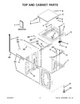 Diagram for 02 - Top And Cabinet Parts