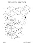 Diagram for 04 - Refrigerator Shelf Parts