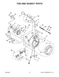 Diagram for 06 - Tub And Basket Parts