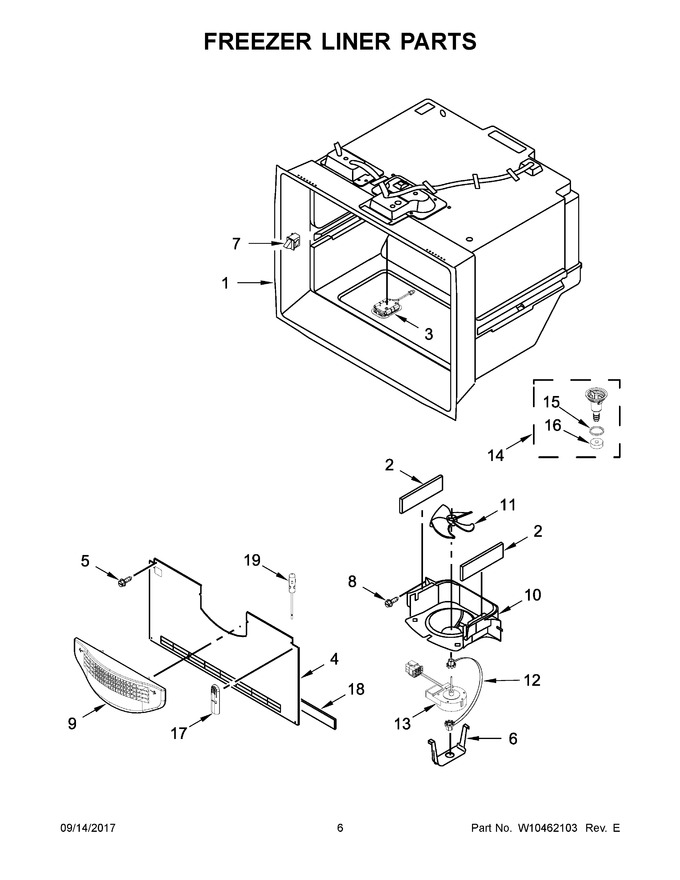 Diagram for WRF989SDAM00